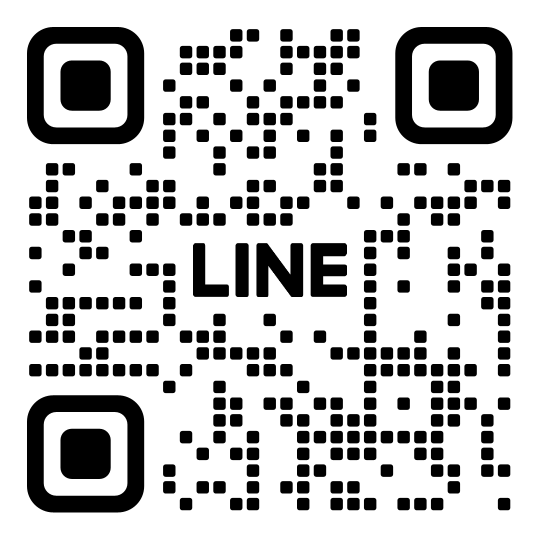 QR Code เพิ่มเพื่อน LINE น้องแอดมิน